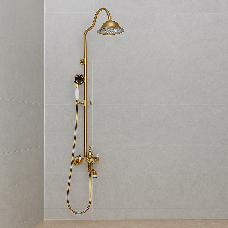 Coloana Dus, Alama Sanitara, Auriu, WZY/310/B