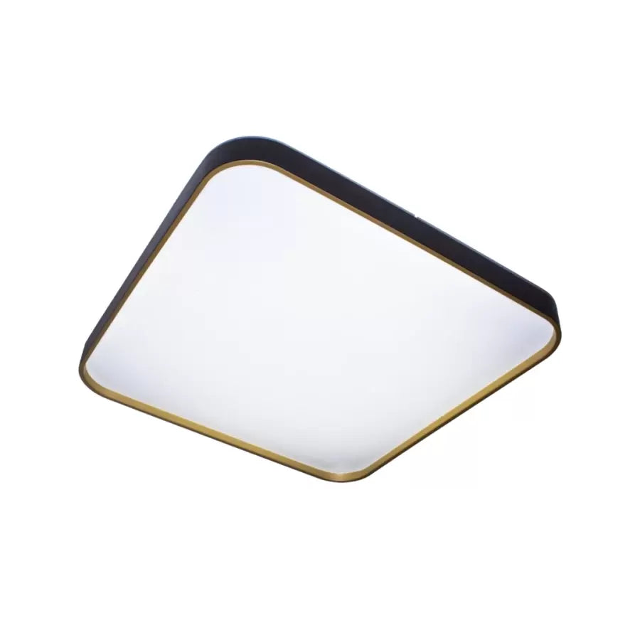 Plafoniera LED Galya 92W, Alb si Negru