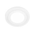 Spot LED Rotund, 9W, 3000K/6500K, Trei Functii, Incastrat, Alb