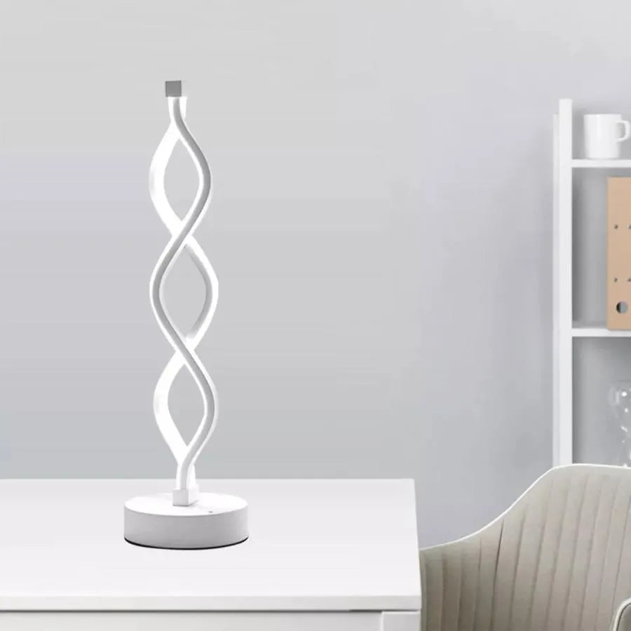Veioza LED Genom, 36W, Lumina Rece/Calda/Neutra, Alb